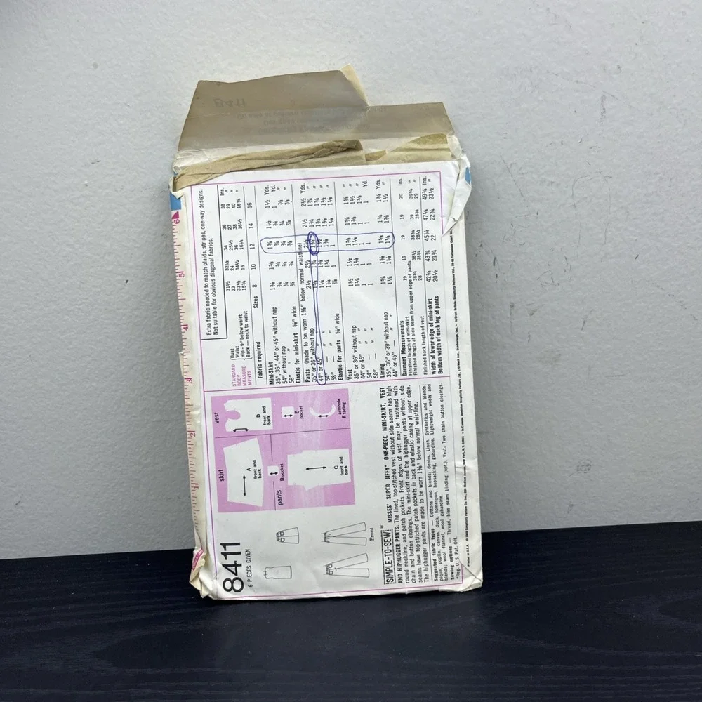 Simplicity vintage sewing